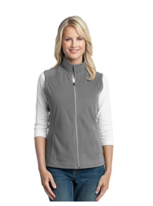  Port Authority Micro-fleece Vest in Pearl Grey  Main Image